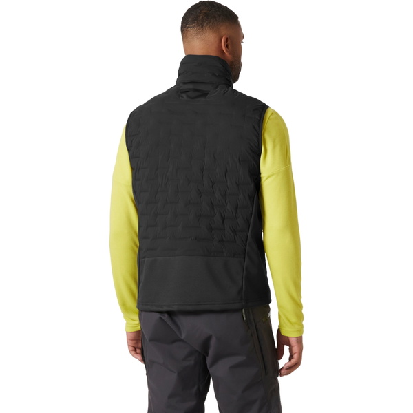 2026 Helly Hansen Hommes HP Hybrid Gilet Isolant Extensible 34491 - Ebony